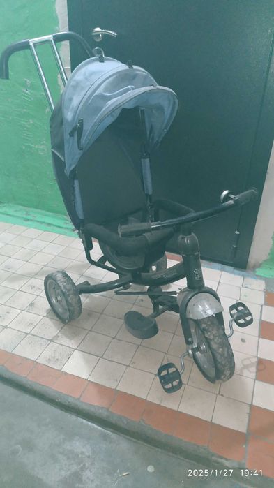 Велосипед - коляска 3 колесная