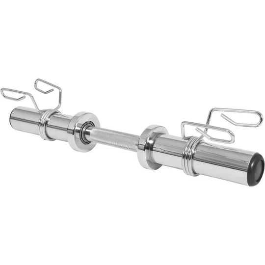 Bara olimpica pentru gantere de 51 cm cu cleme 50/51 cm