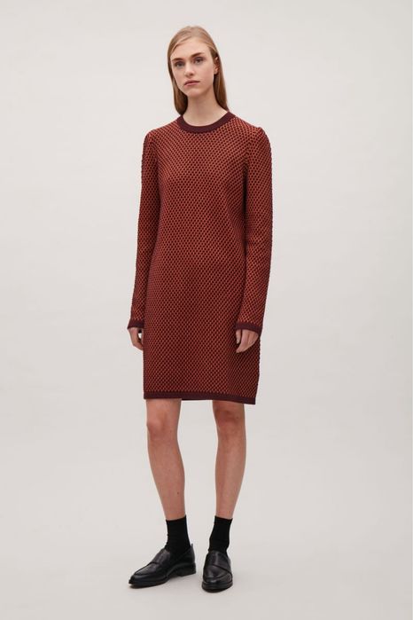 COS рокля 100% памук