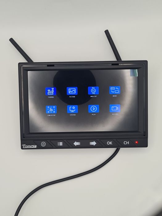 Tomoia HD 1080P 7" Camera Wireless Spate – Night Vision, Waterproof, M