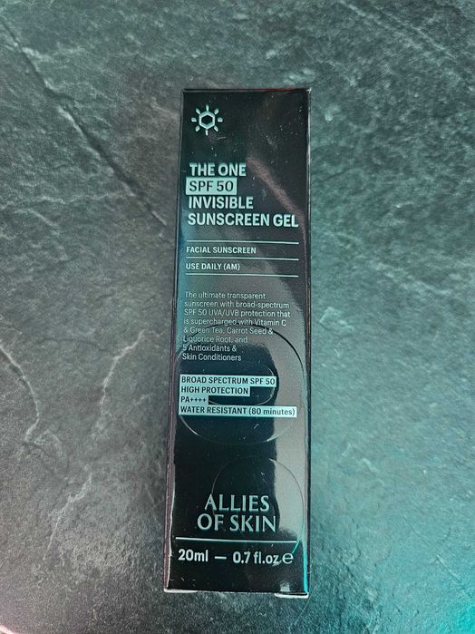 ALLIES OF SKIN The One SPF50 - Невидим Слънцезащитен Гел