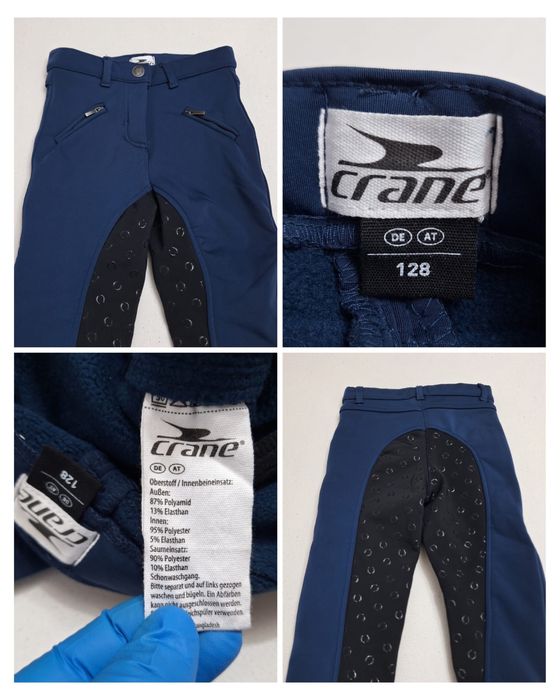 Pantaloni ptr exhitatie, calarie CRANE ptr copii, marimea 128 unisex