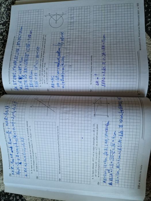 Pachet Culegeri Matematică Clasa 8 & Evaluarea Națională (Paralela 45)