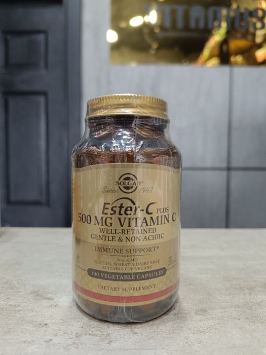 Solgar Ester C vitamin 500 mg 100 vegetable capsules