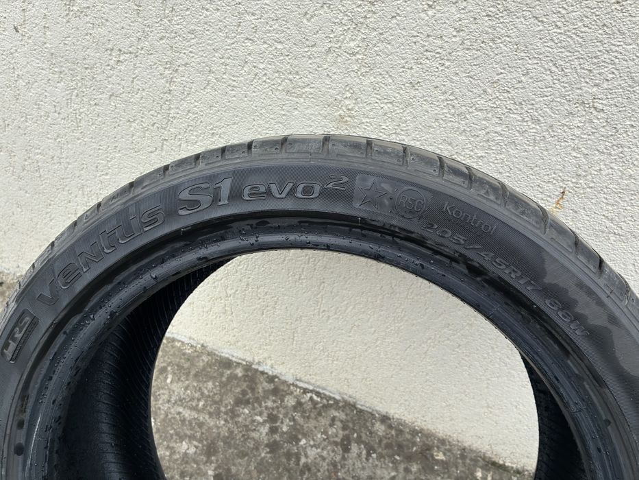 Set 4 205/45/17 hankook ventus s1 evo (schimb cu 205sau195/55/16)
