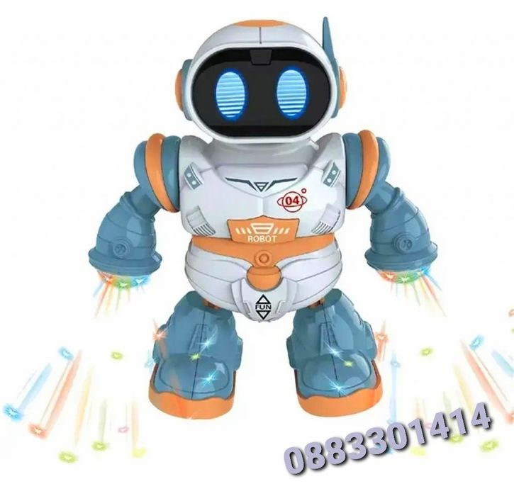 Танцуващ робот, Звук и светлини