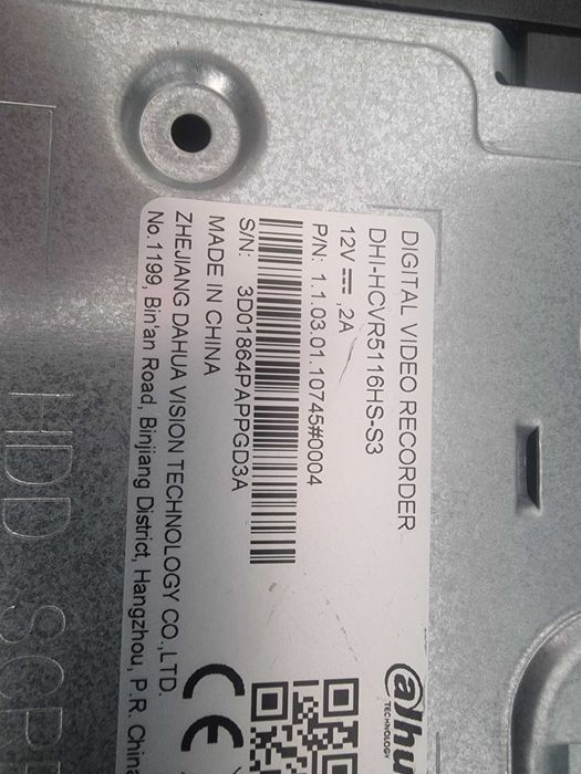 dahua 16 camera bnc nvr cu parola