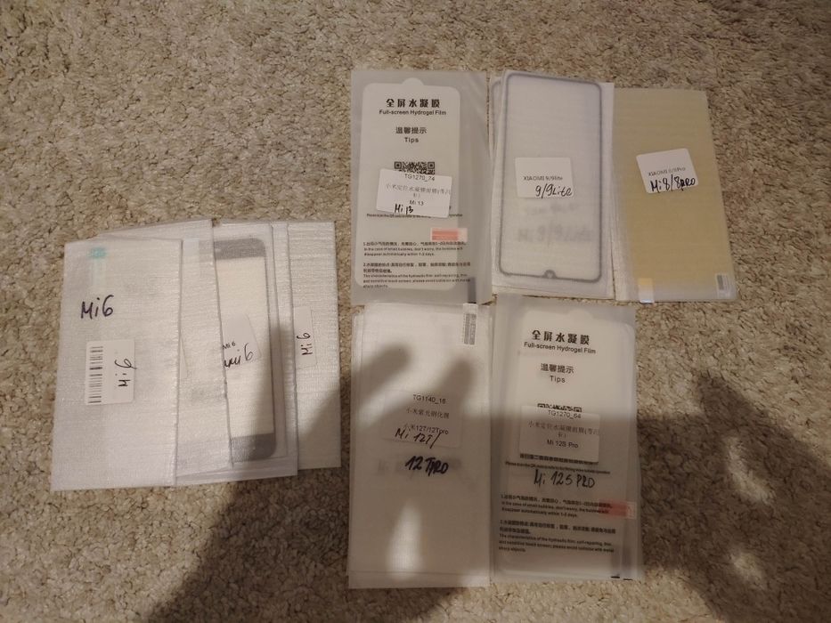 Протектори за екран за Xiaomi Mi  6,8,9,12,13