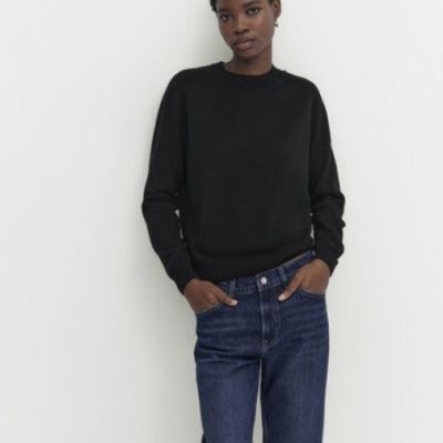 Pulover /maleta din casmir Massimo Dutti