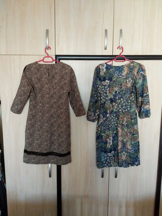Rochie casual/eleganta cu maneca m 38