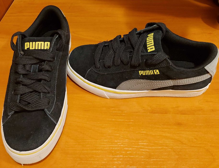ЧИСТО НОВИ оригинални маратонки Puma, №36 (Естествен велур)