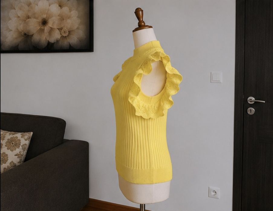 Top dama galben L