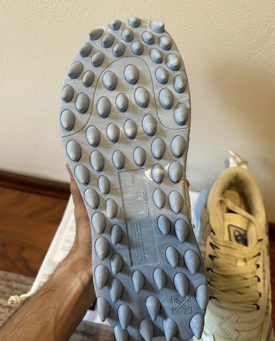 Sneakers off white odsy 1000 blue marble