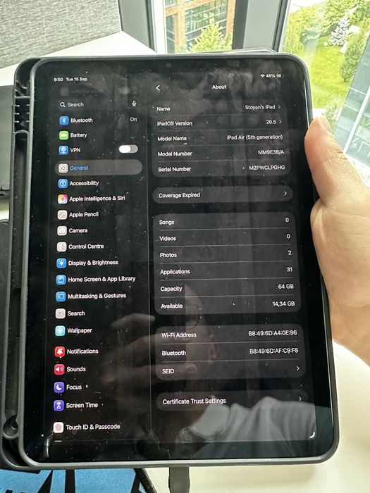 iPad air 5 64GB