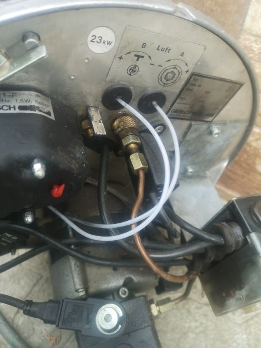 Wolf 35-40kw 1.2-3.7kg Немска Горелка на Дизел Масло Олио