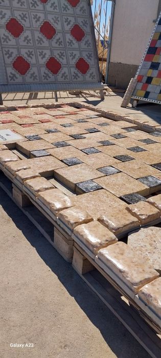 Брусчатка Мраморная Лакированная