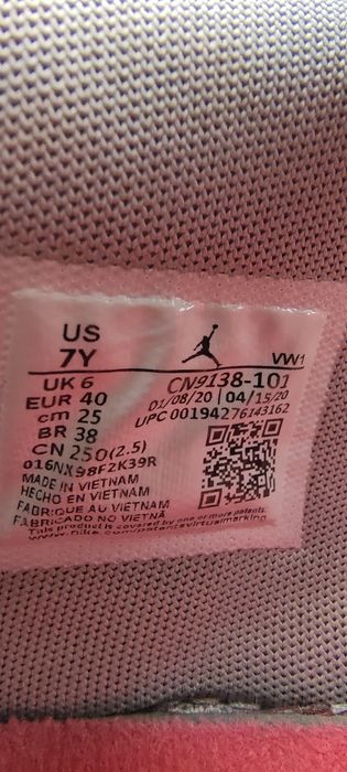 Jordan zoom ' 92 mărimea 40