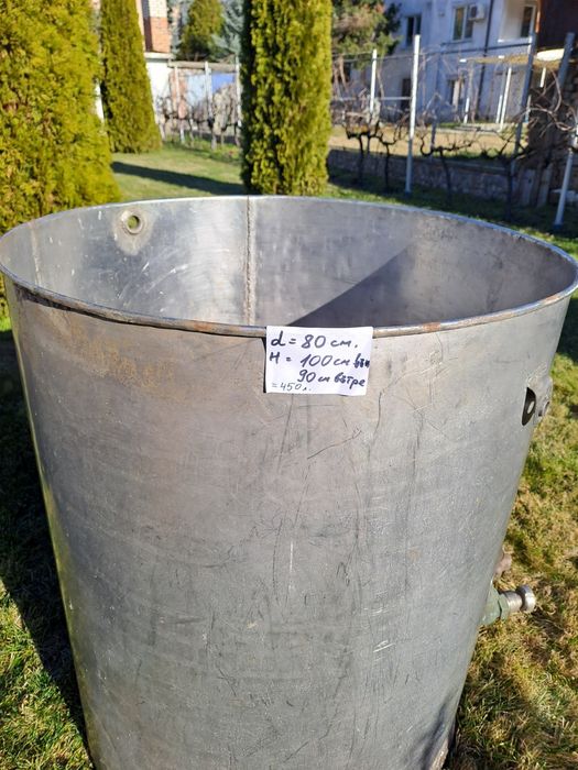 Неръждаем съд 452л