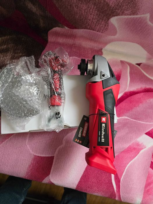 Polizor unghiular pe acumulator Einhell