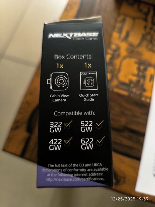 NextBase Cabin View Camera