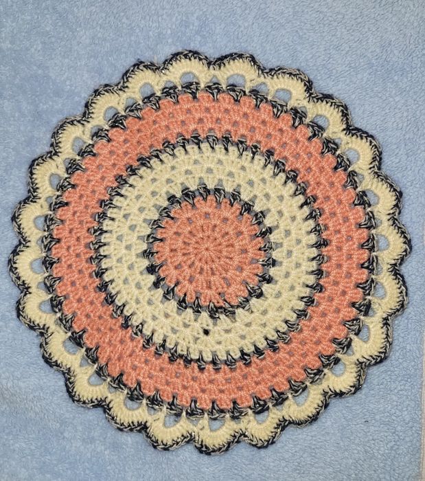 Вязаные салфетки