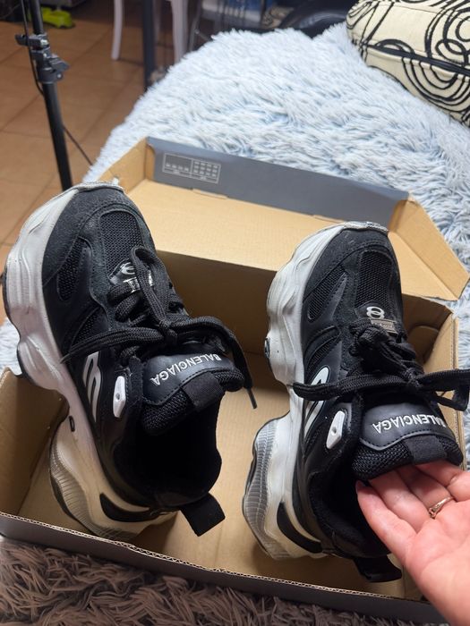 Оригинални кожени маратонки Balenciaga