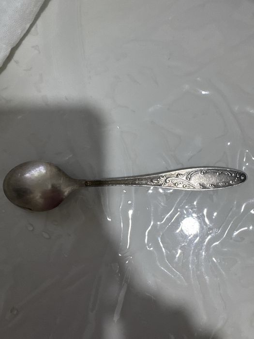 Мельхиор десертные ложки.