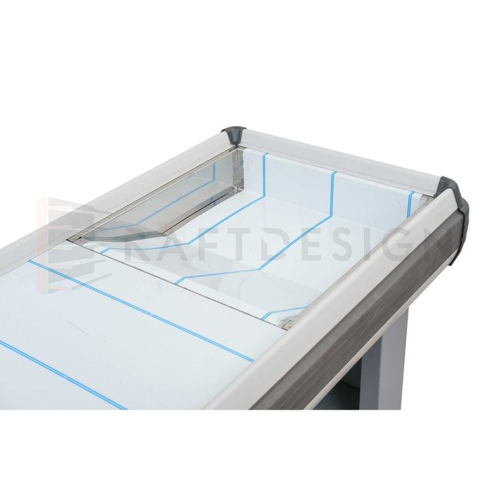 OFERTĂ Mese casă de marcat tip L & U – NOI | Montaj stânga/dreapta