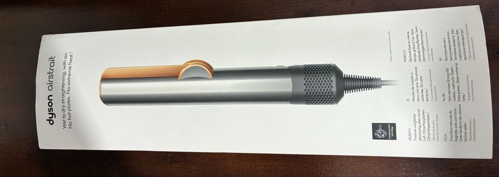 Vand placa par Dyson HT01 Airstrait (Nichel/Cupru)