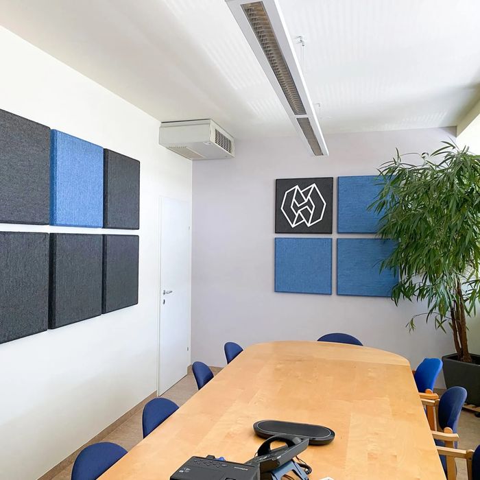 Panouri acustice pentru tavan sau perete Espace Cloison noi hala birou
