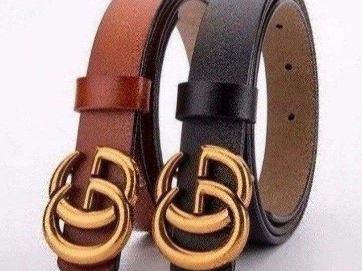 Curele piele naturala 100%,model unisex,logo metalic,cutie, saculet