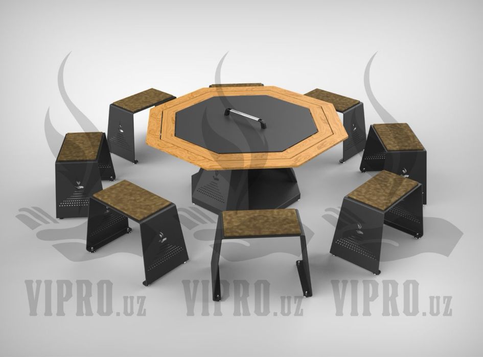 Гриль-стол PRO-050,очаг,мангал,барбекю