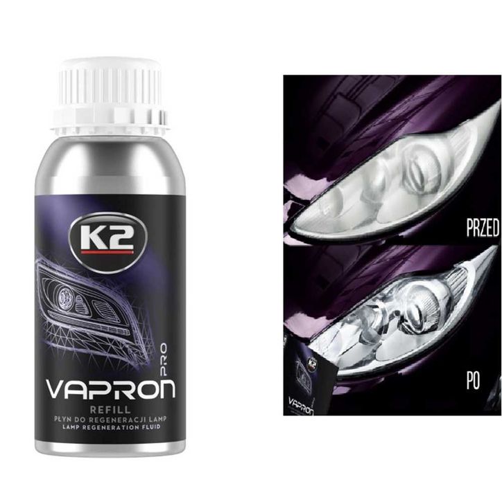 Течност за възстановяване на фарове K2 Vapron Refill Pro - 600мл.