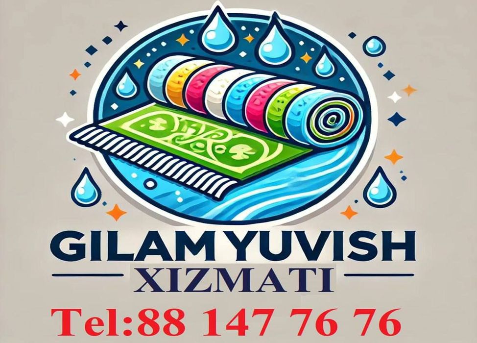 Gilam yuvish xizmat