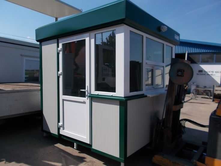 Охранная будка 2×2 2×3 3×3 сэндвич панели