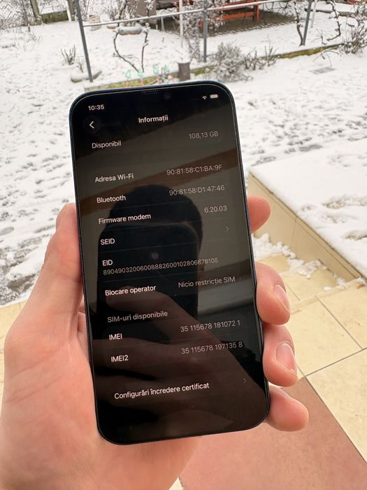 IPhone 12 blue , 128 GB , 100% sanatate baterie