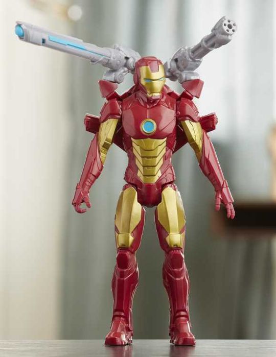 Figurina Marvel Iron Man Avangers Tony Stark 30 cm blast