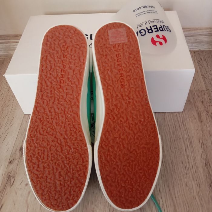Дамски кецове SUPERGA в свеж  цвят мента