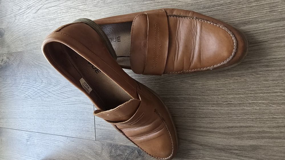 Pantofi Mocasini din piele pentru bărbați