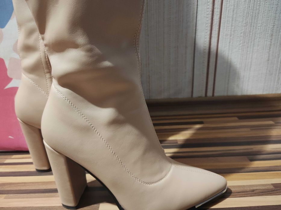 Елегантни ботуши от еко кожа"Дженифър"