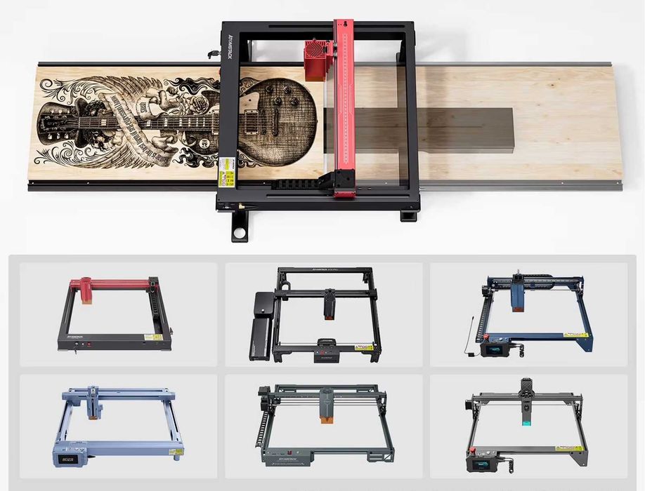 Удължители X/Y ос ATOMSTACK SCULPFUN Fiber CNC лазер лазерно гравиране
