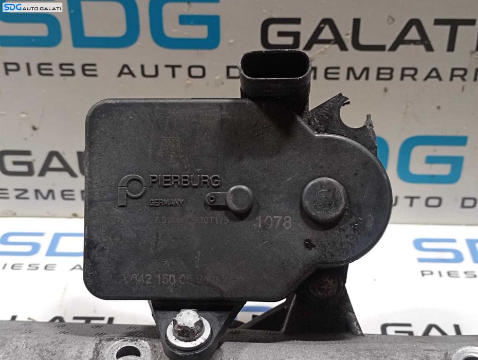 Galerie Admisie cu Termostat si Motoras Mercedes Clasa ML Class W164 3.0 CDI 2005 - 2011 Cod A6421500594 A6422000215 [M4691]