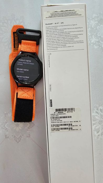 Galaxy watch 6 clasic SM-R960