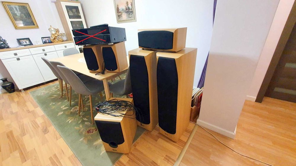 Boxe infinity cu subwoofer