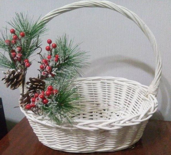 Корзины плетеные подарочные из лозы