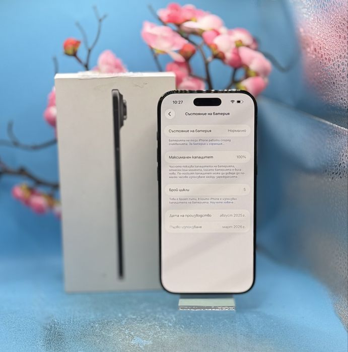 ГАРАНЦИОНЕН!!! Apple iPhone Air, 256GB, 5G, Space Black