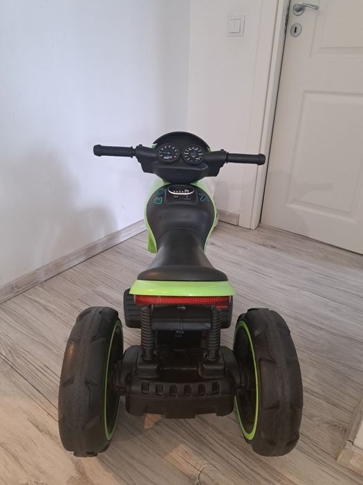 Motocicleta de politie 198A Baby Mix verde