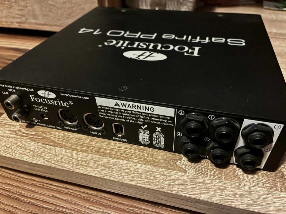 Placa de sunet / interfata audio Focusrite Saffire PRO 14