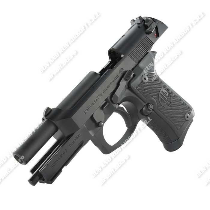 Pistol Airsoft Taurus/Beretta Co2 (Modificat 5J!) + 5 Tuburi Gaz~ FULL