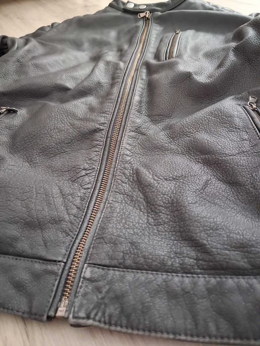 Geaca piele biker masura L/XL Promod